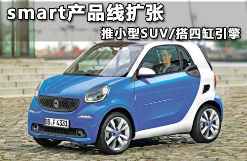点击图片进入下一页 smart将推出推小型SUV 最大功率110千瓦