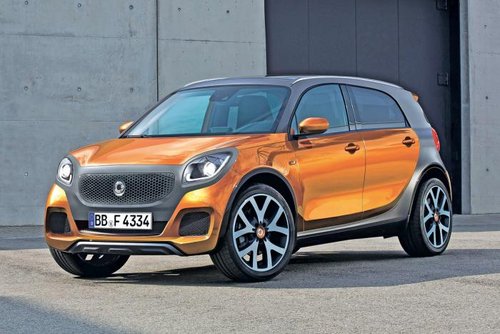 点击图片进入下一页 smart将推出推小型SUV 最大功率110千瓦
